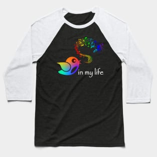 Music In My Life Hippie Baseball T-Shirt